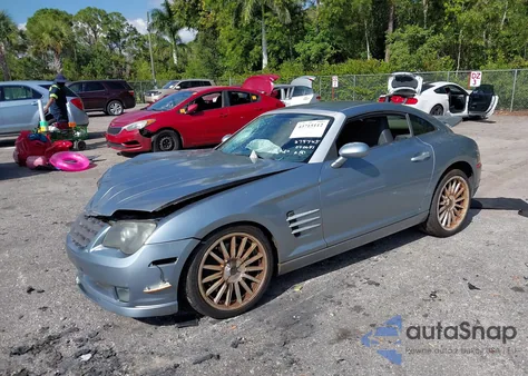 2005 Chrysler Crossfire Srt-6 from USA, damaged, VIN 1C3AN79N65X040681
